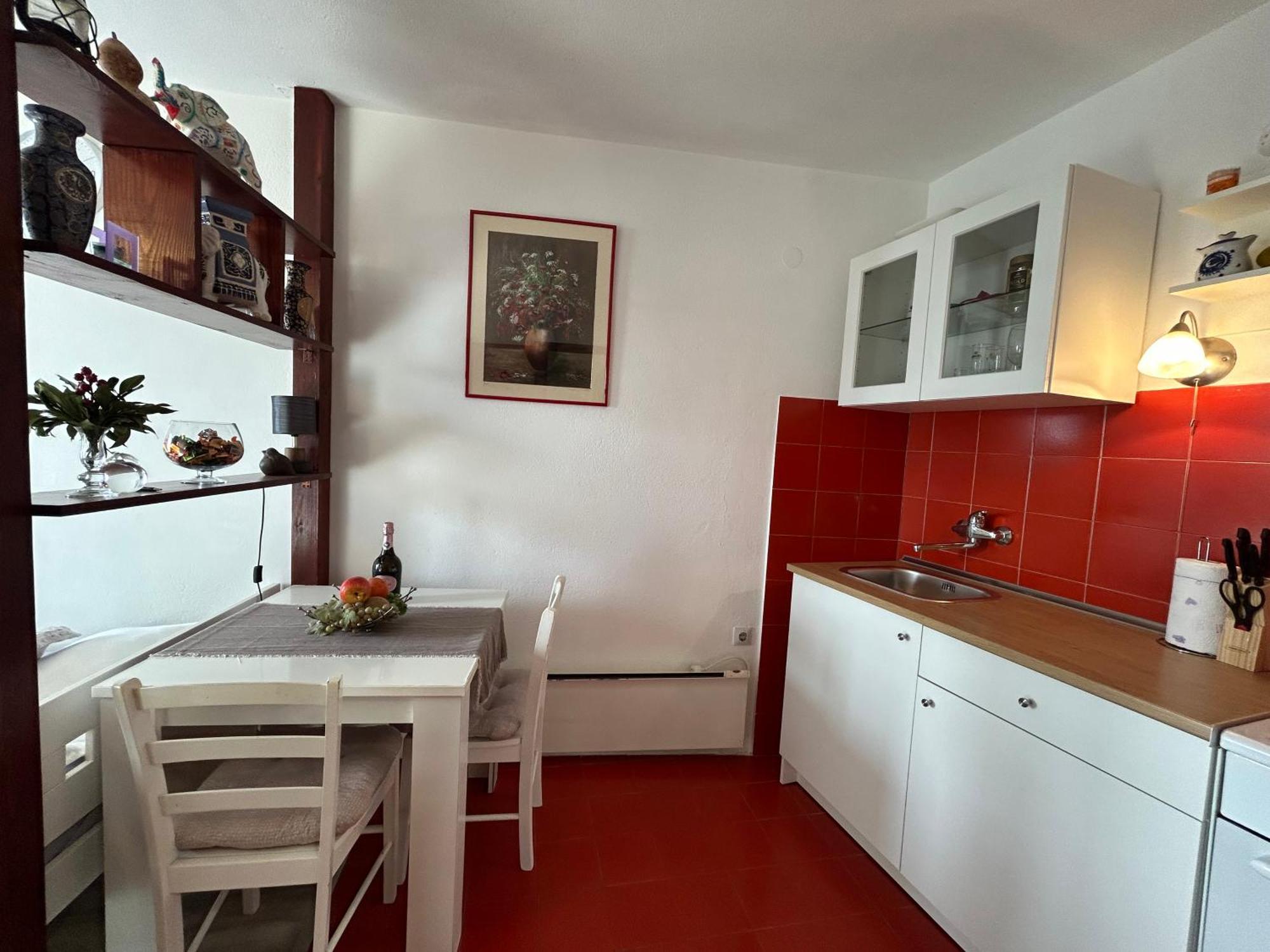 Seafront Studio Apartment+Balcony ポドゥゴラ エクステリア 写真